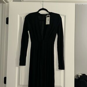 Ramy Brook Plunging neck maxi dress size 0